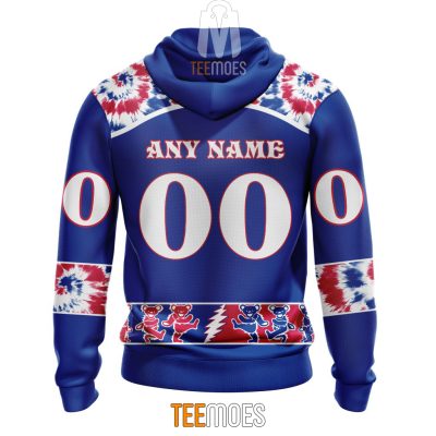 NFL Buffalo Bills Custom Name Number Grateful Dead Pullover Hoodie