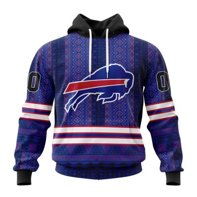 NFL Buffalo Bills Custom Name Number Native Concepts Pullover Hoodie