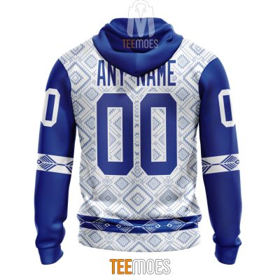 NFL Buffalo Bills Custom Name Number Native Pattern Pullover Hoodie