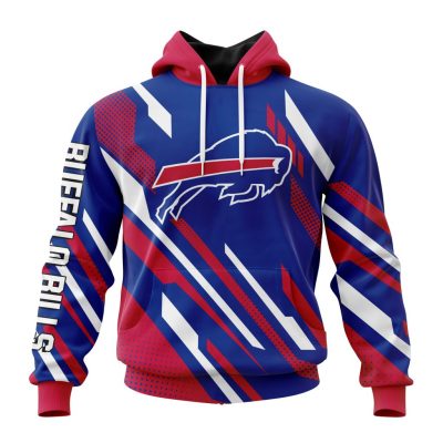 NFL Buffalo Bills Custom Name Number Special MotoCross Concept Pullover Hoodie