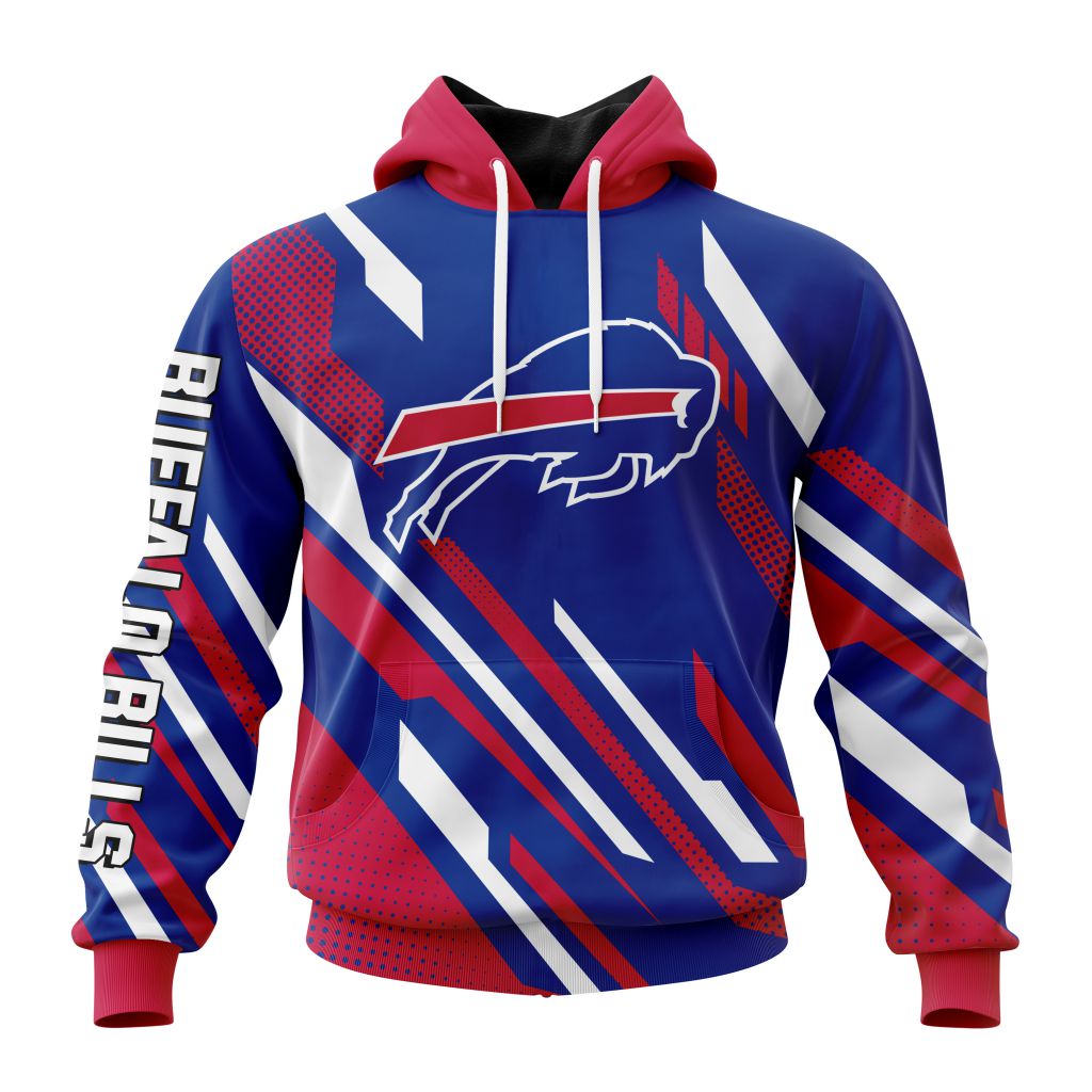 NFL Buffalo Bills Custom Name Number Special MotoCross Concept Pullover Hoodie NFL Buffalo Bills Custom Name Number Special MotoCross Concept Pullover Hoodie
