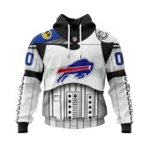 NFL Buffalo Bills Custom Name Number Star Wars Pullover Hoodie