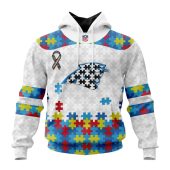 Nfl Carolina Panthers Custom Name Number Autism Awareness Pullover Hoodie Front.jpg - demo10