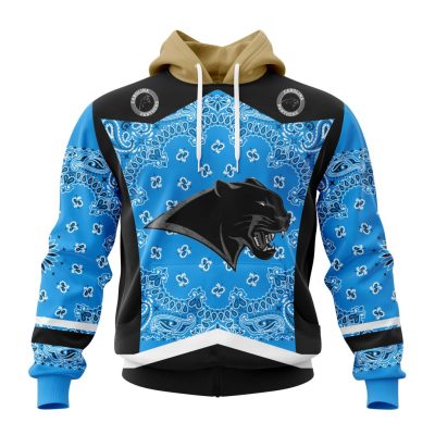 NFL Carolina Panthers Custom Name Number Classic Style Pullover Hoodie