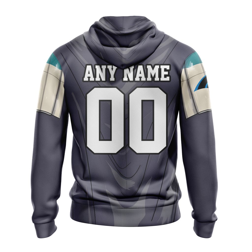 NFL Carolina Panthers Custom Name Number Mandalorian And Baby Yoda Pullover Hoodie NFL Carolina Panthers Custom Name Number Mandalorian And Baby Yoda Pullover Hoodie