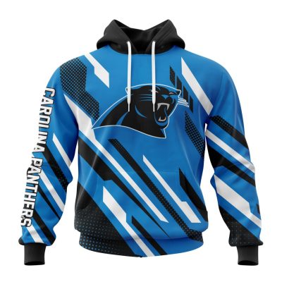NFL Carolina Panthers Custom Name Number MotoCross Concept Unisex Pullover Hoodie