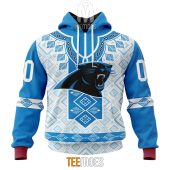Nfl Carolina Panthers Custom Name Number Native Pattern Pullover Hoodie 0629.jpg - demo10