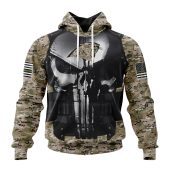 Nfl Carolina Panthers Custom Name Number Skull Camo Veteran Kits Pullover Hoodie 2445.jpg - demo10
