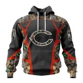Nfl Chicago Bears Custom Name Number Camo Hunting Design Pullover Hoodie 2204.jpg - demo10