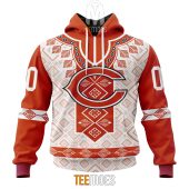 Nfl Chicago Bears Custom Name Number Native Pattern Pullover Hoodie 1230.jpg - demo10