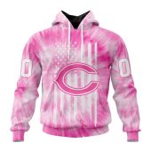 Nfl Chicago Bears Custom Name Number Pink Tie Dye Pullover Hoodie 4342.jpg - demo10