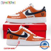 NFL Chicago Bears Limited Edition Personalized Air Force 1 Shoes Sneaker