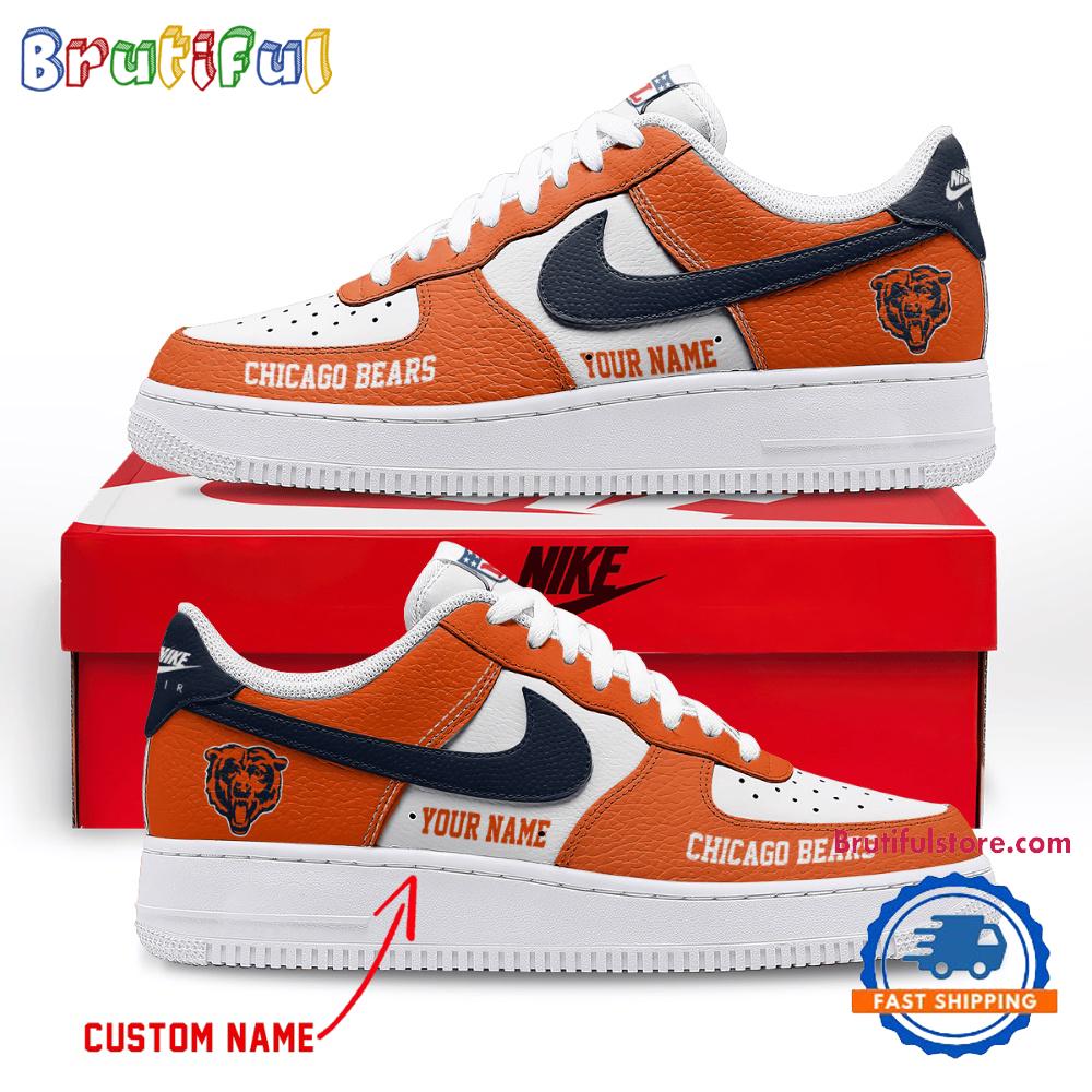 NFL Chicago Bears Limited Edition Personalized Air Force 1 Shoes Sneaker NFL Chicago Bears Limited Edition Personalized Air Force 1 Shoes Sneaker