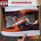 NFL Chicago Bears Unique Design Custom Name Air Force 1 Sneaker Shoes