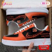 Nfl Cincinnati Bengals Air Force 1 Sneaker Custom Name Wow, Cute Pie - demo10