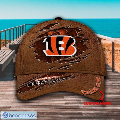 NFL Cincinnati Bengals Custom Name Brown Classic Cap