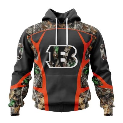 NFL Cincinnati Bengals Custom Name Number Camo Hunting Pullover Hoodie NFL Cincinnati Bengals Custom Name Number Camo Hunting Pullover Hoodie