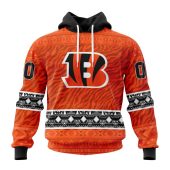 NFL Cincinnati Bengals Custom Name Number Native Concepts Pullover Hoodie