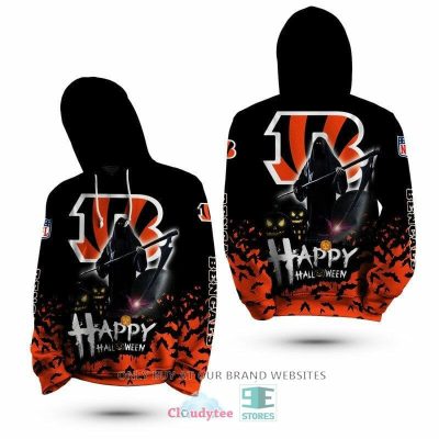 NFL Cincinnati Bengals Happy Halloween Pullover Hoodie