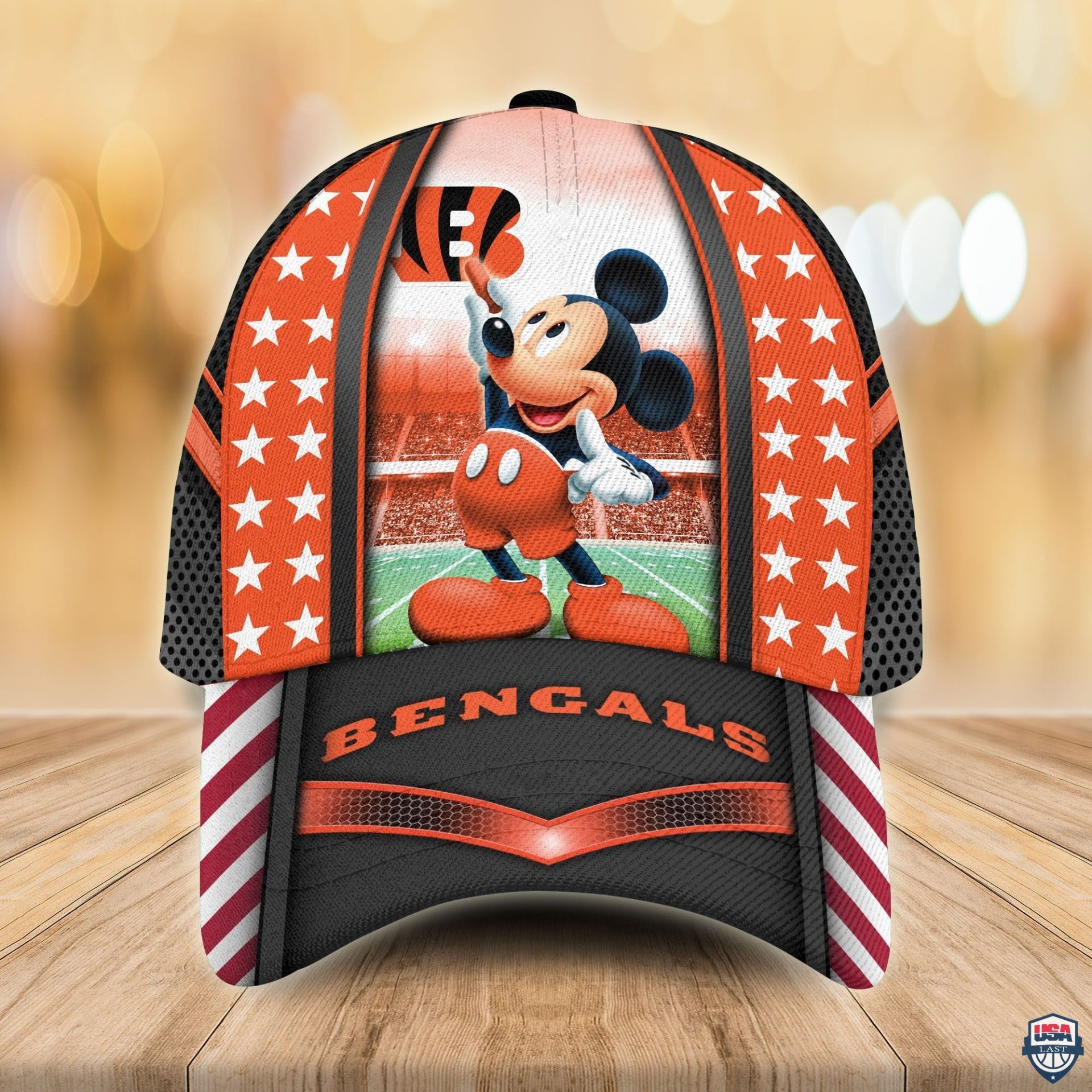 NFL Cincinnati Bengals Mickey Classic Cap NFL Cincinnati Bengals Mickey Classic Cap