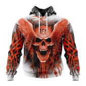 NFL Cincinnati Bengals Special Kits With Skull Pullover Hoodie