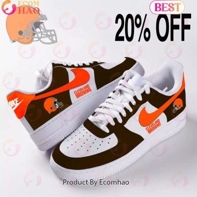 NEW] NFL Cleveland Browns Air Force 1 Sneakers