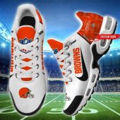 NFL Cleveland Browns Air Max Plus Running Shoes Custom Name