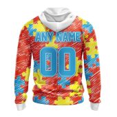 Nfl Cleveland Browns Custom Name Number Puzzle Autism Awareness Pullover Hoodie Back.jpg - demo10