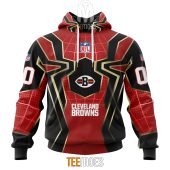 Nfl Cleveland Browns Custom Name Number Spider Man Pullover Hoodie 3428.jpg - demo10