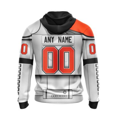 NFL Cleveland Browns Custom Name Number Star Wars Pullover Hoodie