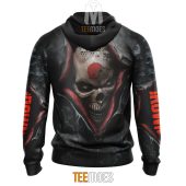 Nfl Cleveland Browns Halloween Horror Skull Pullover Hoodie 3943.jpg - demo10