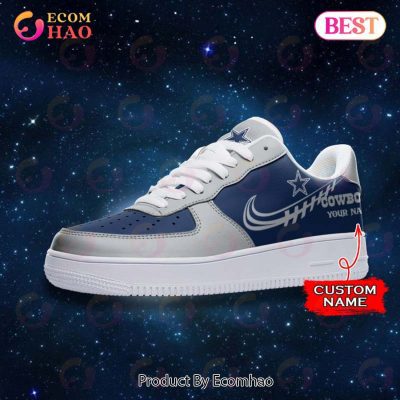 NFL Dallas Cowboys Air Force 1 Sneaker Custom Name