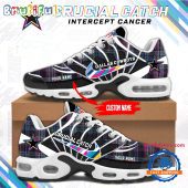 NFL Dallas Cowboys Crucial Catch Intercept Cancer Air Max Plus Shoes Sneaker