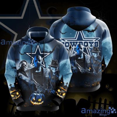 NFL Dallas Cowboys Jason Voorhees Halloween Pullover Hoodie