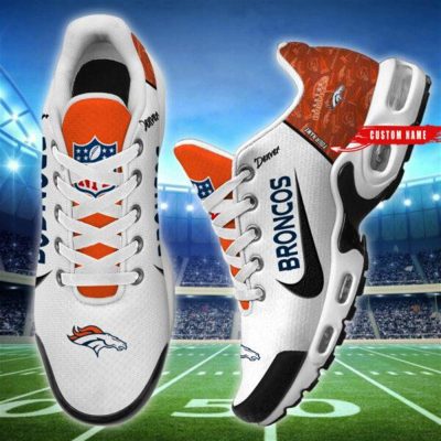 NFL Denver Broncos Air Max Plus Running Shoes Custom Name