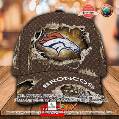NFL Denver Broncos Custom Name Louis Vuiton Classic Cap
