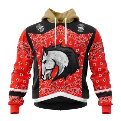 NFL Denver Broncos Custom Name Number Classic Style Pullover Hoodie