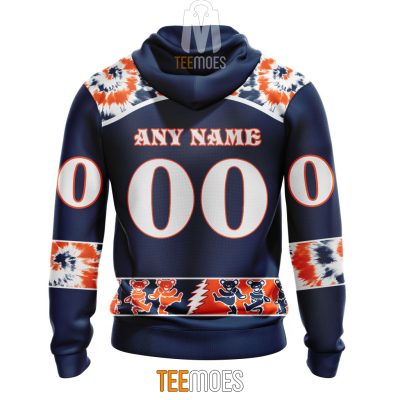 NFL Denver Broncos Custom Name Number Grateful Dead Pullover Hoodie