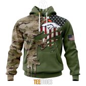 Nfl Denver Broncos Custom Name Number Green Camo Us Military Pullover Hoodie 3154.jpg - demo10