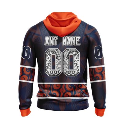 NFL Denver Broncos Custom Name Number Native With Samoa Culture Pullover Hoodie