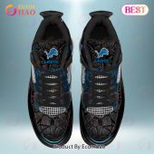 Nfl Detroit Lions Air Jordan 4 Sneaker Custom Name Rejuvenating Picture - demo10