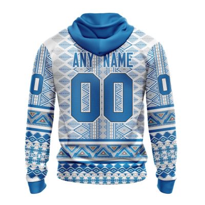 NFL Detroit Lions Custom Name Number Native Concepts Pullover Hoodie
