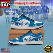 Detroit Lions Personalized Air Jordan 1 Sneakers Shoes