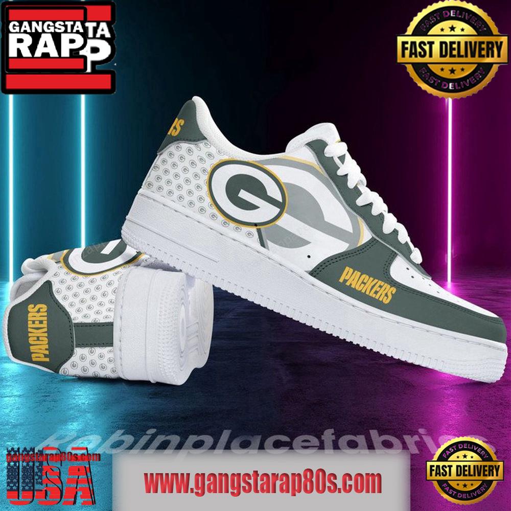 NFL Green Bay Packers Air Force 1 Sneaker For Men Women NFL Green Bay Packers Air Force 1 Sneaker For Men Women