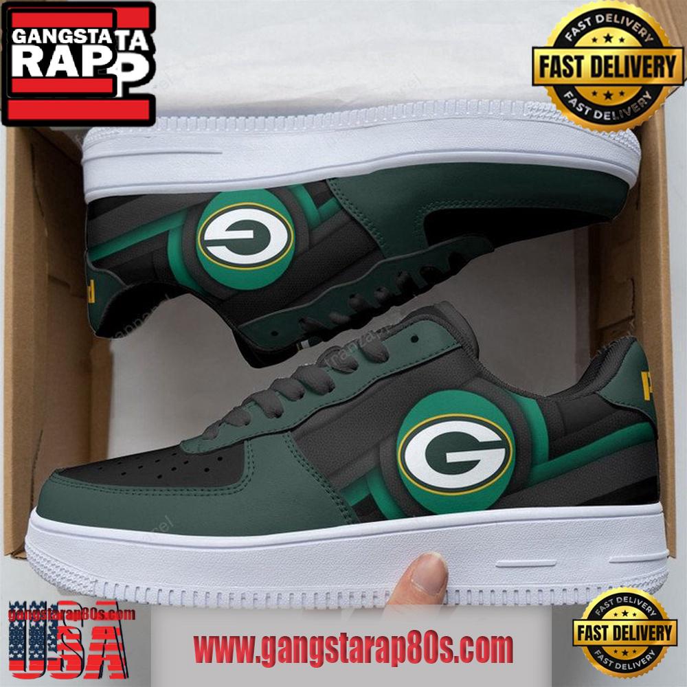 NFL Green Bay Packers Air Force 1 Sneaker V1 For Men Women NFL Green Bay Packers Air Force 1 Sneaker V1 For Men Women