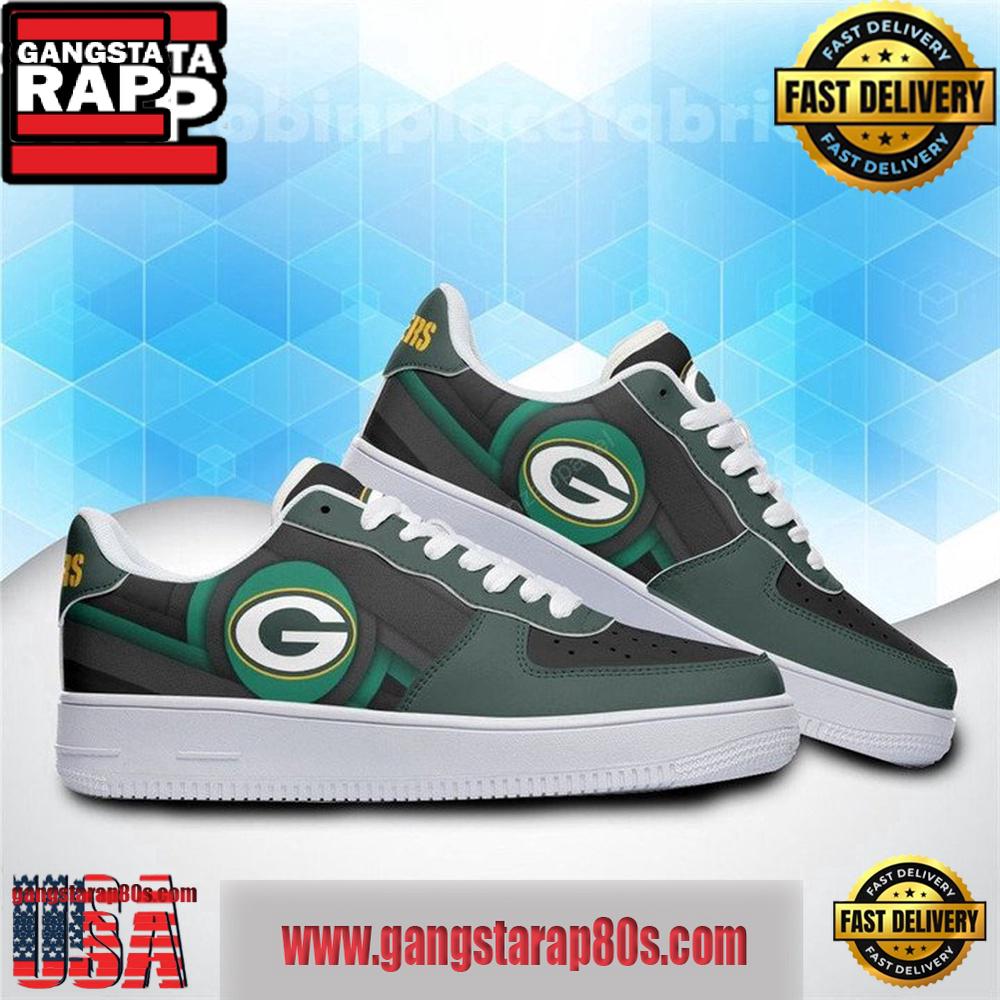 NFL Green Bay Packers Air Force 1 Sneaker V1 For Men Women NFL Green Bay Packers Air Force 1 Sneaker V1 For Men Women