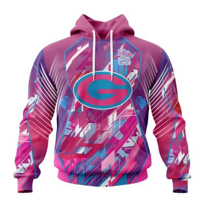 NFL Green Bay Packers Breast Cancer Pullover Hoodie