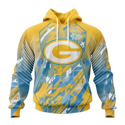 NFL Green Bay Packers Childhood Cancers Pullover Hoodie