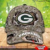 NFL Green Bay Packers Custom Name Camo Classic Cap
