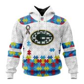 Nfl Green Bay Packers Custom Name Number Autism Awareness Pullover Hoodie Front.jpg - demo10